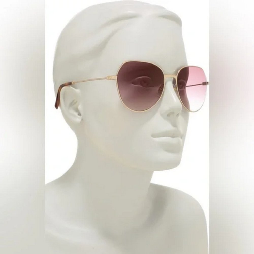 NWT Givenchy GV 7158/S Y11VT 60mm Gradient Geometric Sunglasses - Picture 3 of 10